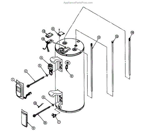 Parts for Kenmore 153.582500 (153582500, 153 582500): Main Assy Parts ...