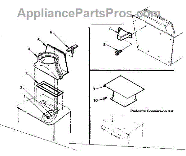 Parts for Kenmore 143.840200 (143840200, 143 840200) Forester