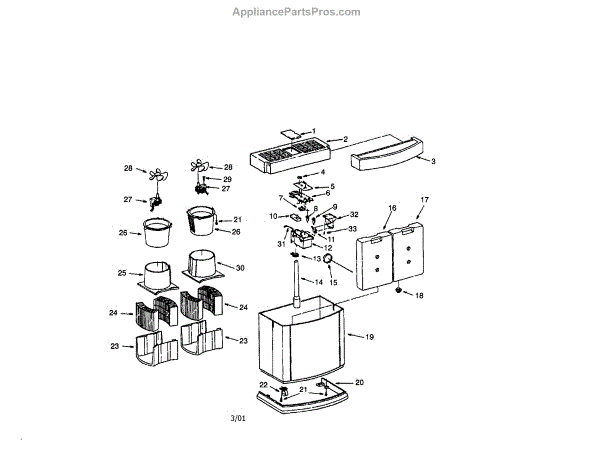Parts for Kenmore 758.144150 (758144150, 758 144150): Humidifier Parts