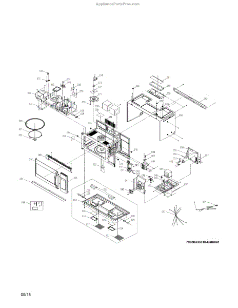 Parts For Kenmore 790.80333310 (79080333310, 790 80333310): Oven ...