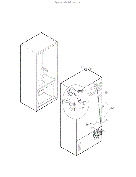 Parts for LG LMXS30776S/02: Tub and Valve Parts - AppliancePartsPros.com