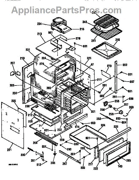 Parts For Kenmore 911 30469791 91130469791 911 30469791 Body Section Parts