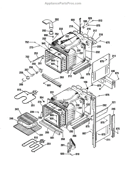 Parts for Kenmore 911.48389991 (91148389991, 911 48389991): Body Parts ...