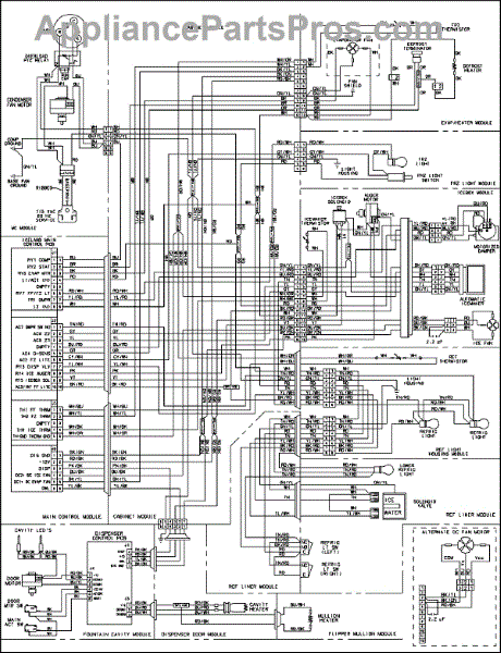 Parts for Maytag MFI2568AEW: Wiring Information Parts ...