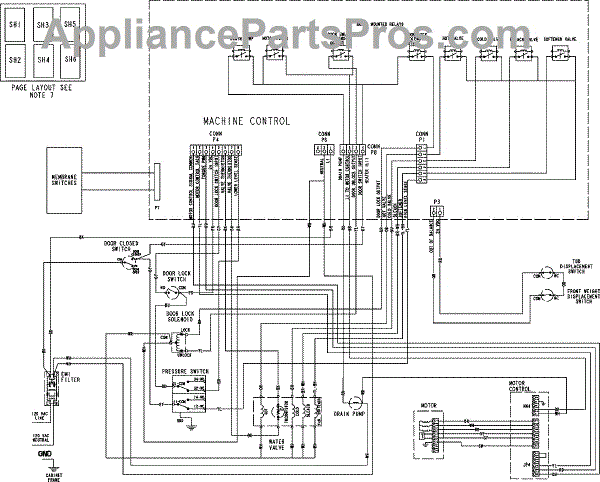 Parts for Maytag MAH5500BWW: Wiring Information Parts ...