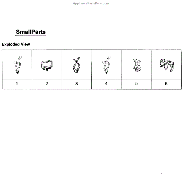 Parts for Samsung DV405ETPASU/AA0001 Holders Parts