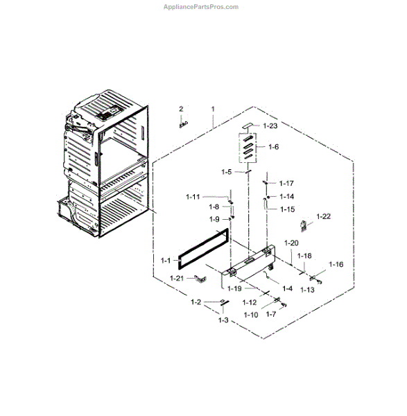 Parts for Samsung RF28HMEDBSR/AA0001 DoorFlexzone Parts