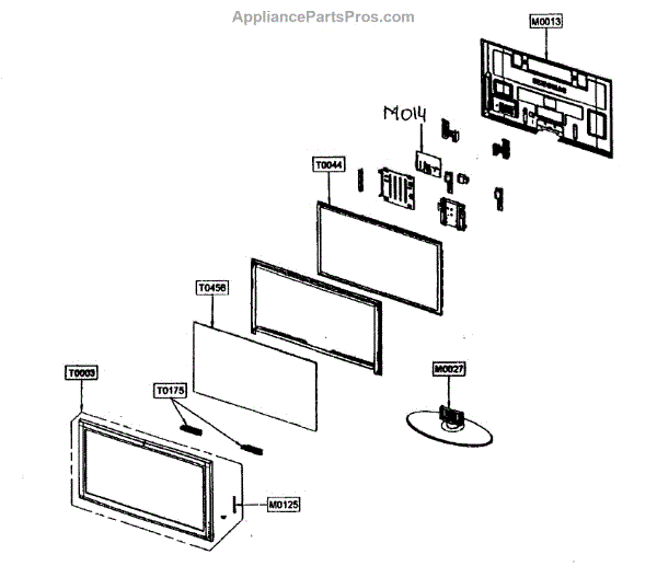 Parts for Samsung PN50B400P3DXZA Plasma Tv Parts