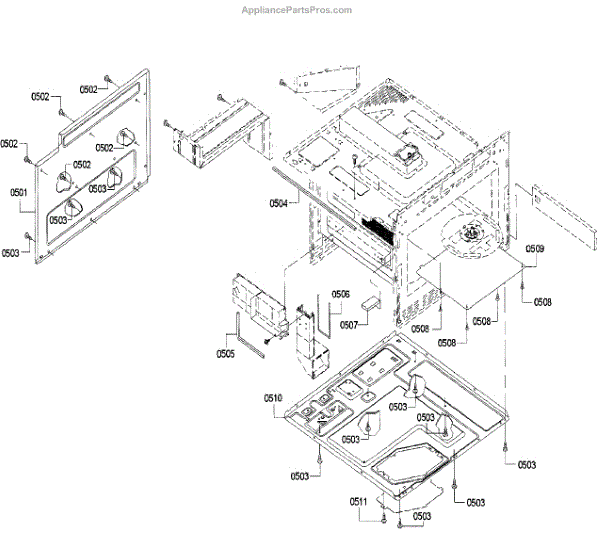 Parts for Bosch HMD8451UC/01 Base Parts