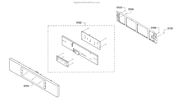 Parts for Bosch HMC87151UC/01: Control Panel Parts - AppliancePartsPros.com