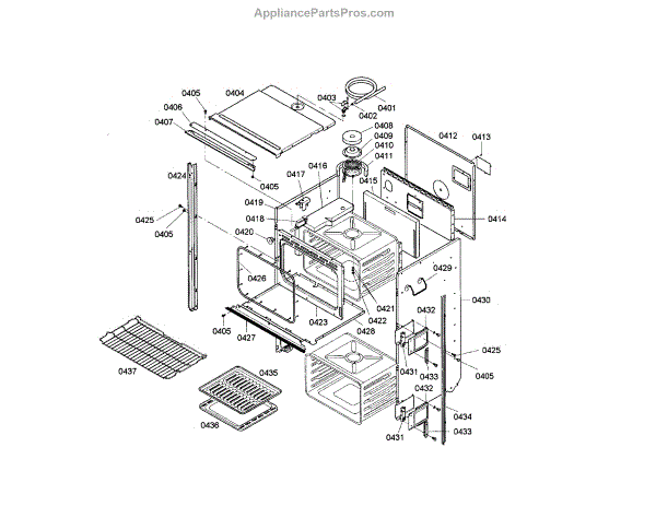 Parts for Bosch HBN5055AUC/01: Upper Body Parts - AppliancePartsPros.com