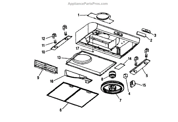 Parts for Broan QP436SS: Range Hood Assembly Parts - AppliancePartsPros.com