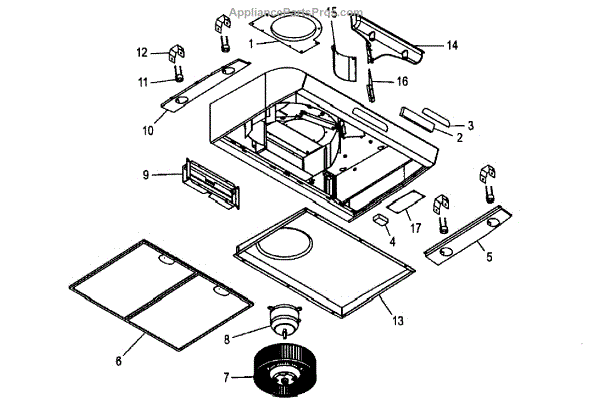 Parts for Broan QP230SS: Range Hood Assembly Parts - AppliancePartsPros.com