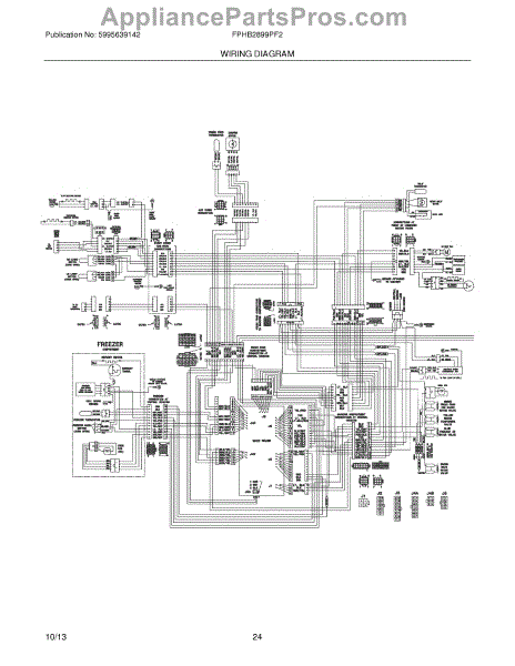 Parts for Frigidaire FPHB2899PF2: Wiring Diagram Parts ...