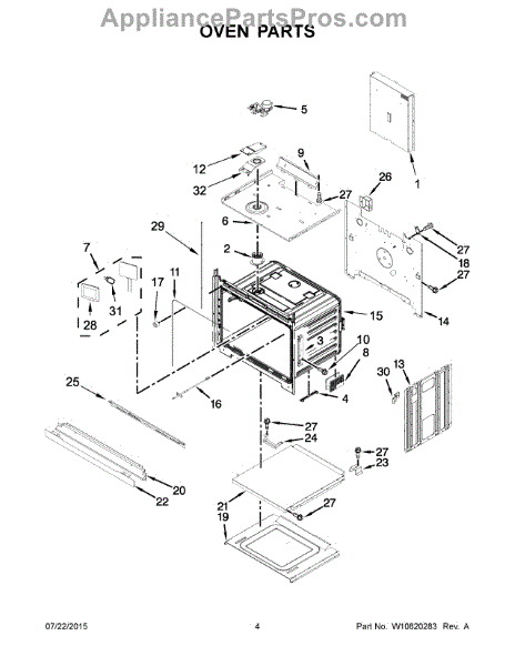 Parts for KitchenAid KOSE500ESS01: Oven Parts - AppliancePartsPros.com