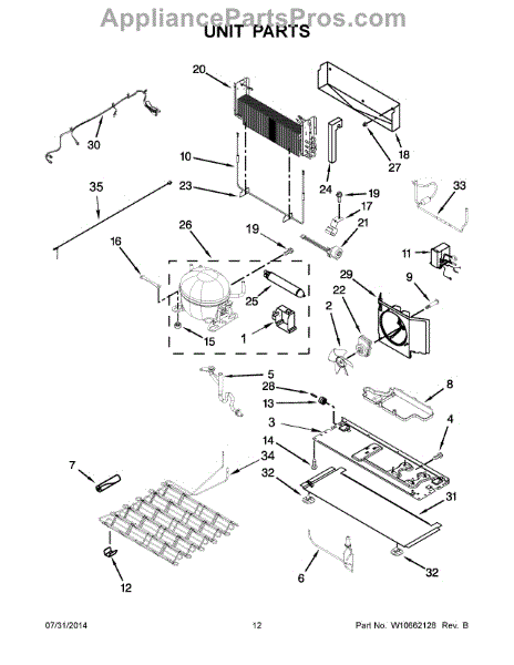 Parts for Maytag MFT2976AEM03: Unit Parts - AppliancePartsPros.com