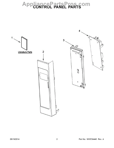 Parts for Maytag MMV4205DH1: Control Panel Parts - AppliancePartsPros.com