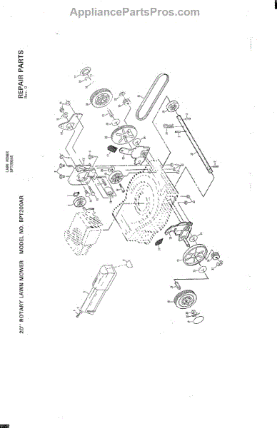 Parts for Ayp Frigidaire Home Products 37456: 20