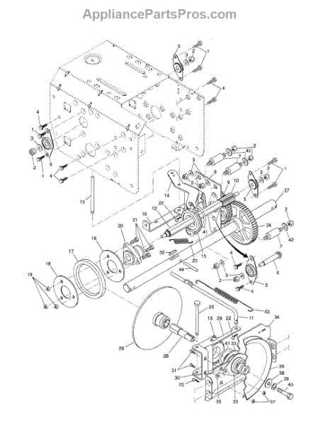 Parts for Husqvarna 1130SBEXP: Drive Assembly Parts