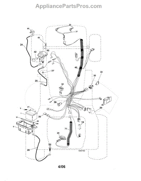 Parts for Husqvarna YTH2448T: Electrical Parts - AppliancePartsPros.com