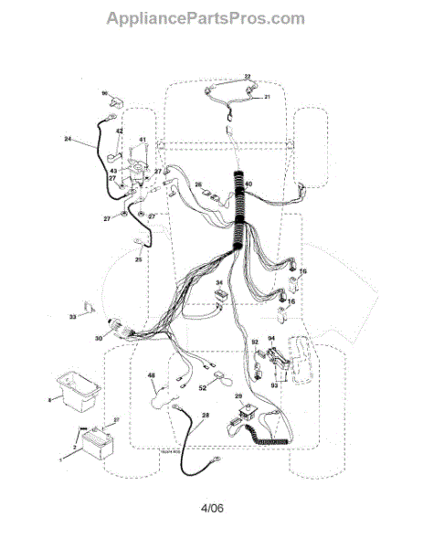 Parts for Poulan HD21H42: Electrical Parts - AppliancePartsPros.com