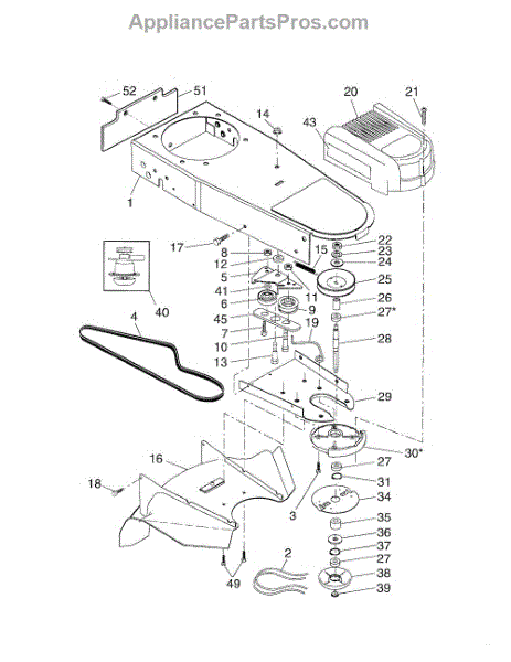 Parts for Weedeater WT6000: Chassis / Deflector Parts ...