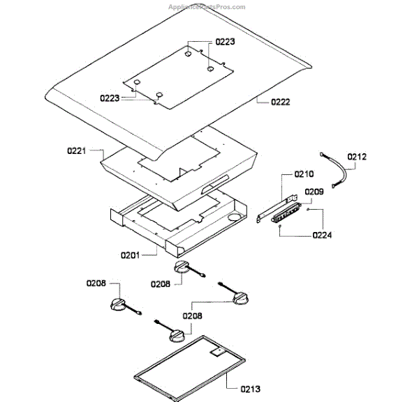Parts for Thermador HMIB40HS/01 Range Hood Parts