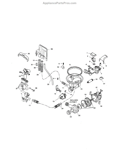 Parts for Bosch SHU9915UC/12 / FD 8003: Component Assemblies Parts