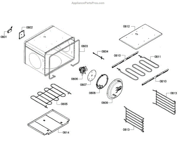 Parts for Thermador PRD484EEHU/01 Large Oven Parts