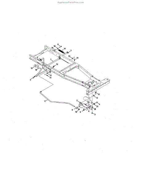 Parts for Mtd 13A726JD299: Lift Assembly Parts - AppliancePartsPros.com