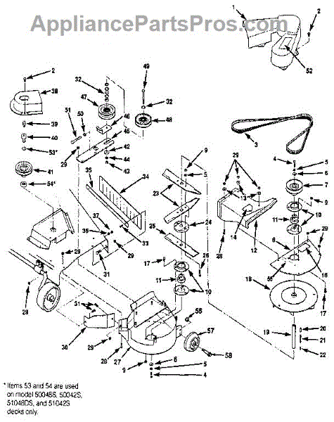 Parts for Troy-Bilt 14011: Replacement Parts - AppliancePartsPros.com