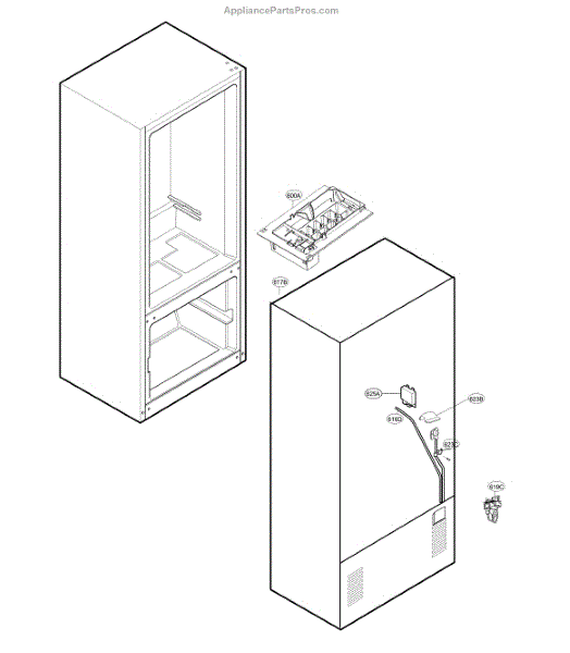 Parts for LG LFDS22520S/00 Icemaker Parts