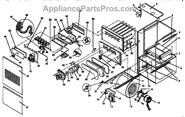 Parts for Icp NUG9100FHA1: Unit Parts - AppliancePartsPros.com