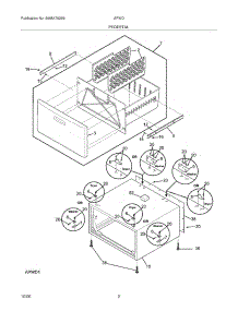 03 - Pedestal Parts For Frigidaire Pedestal Apwd15w From Appliancepartspros.Com