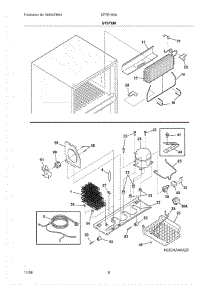 09 - System parts for Crosley Refrigerator CRTE183IAW1 from AppliancePartsPros.com