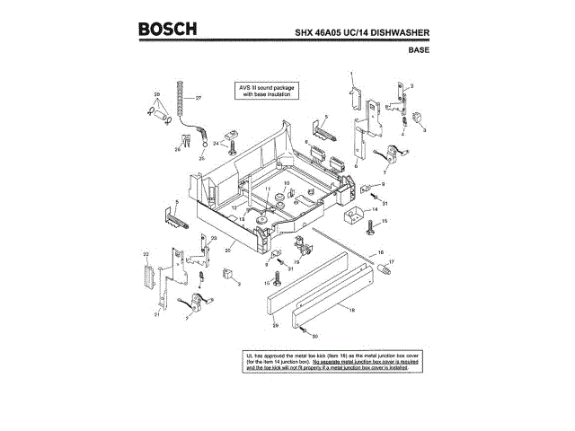 00298564 Drain Hose | Genuine Bosch OEM In Stock