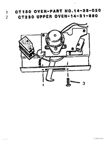 08 - Latch Assembly Parts For Thermador Wall Oven Ct130 From Appliancepartspros.Com