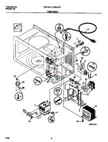 04 - Functional parts for Frigidaire Microwave TMS103T1B1 from AppliancePartsPros.com