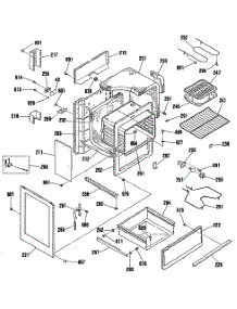 03 - Section3 parts for Ge Range RB757GN1 from AppliancePartsPros.com