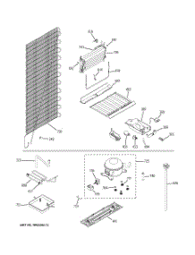 03 - Unit Parts parts for Ge Refrigerator A3309AASWW from AppliancePartsPros.com