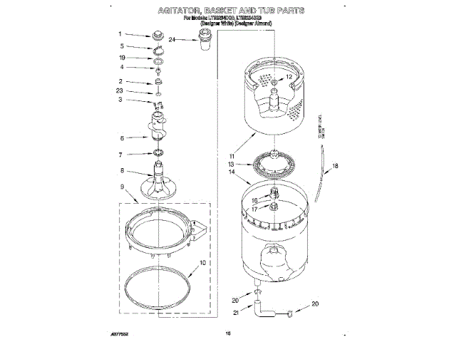 285751 Agitator Kit | Genuine Whirlpool OEM In Stock