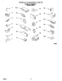 07 - Wiring Harness parts for Whirlpool Washer LST6132DQ0 from AppliancePartsPros.com