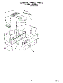 04 - Control Panel Parts parts for Kitchenaid Ice Machine KUIA15NRHS7 from AppliancePartsPros.com