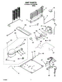 04 - Unit Parts parts for Whirlpool Refrigerator ST21HPXPQ00 from AppliancePartsPros.com