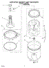 03 - Agitator, Basket And Tub Parts