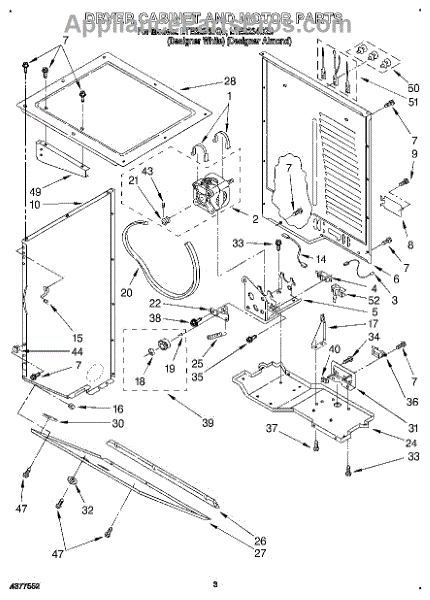 koa@(・●・)@ra Amazon.com: Whirlpool 279811 Motor Drive-Dryer : Appliances