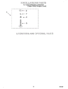 07 - Miscellaneous, Lit / Optional parts for Kitchenaid Washer KAWS977EQ0 from AppliancePartsPros.com