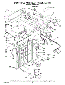 02 - Controls And Rear Panel Parts parts for Maytag Washer MTW5900TW0 from AppliancePartsPros.com
