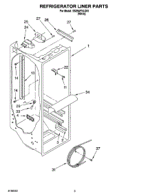 02 - Refrigerator Liner Parts parts for Whirlpool Refrigerator SS25AFXLQ01 from AppliancePartsPros.com