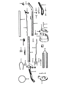 01 - Handle Parts For Hoover Vacuum 3510 From Appliancepartspros.Com